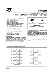 DataSheet 74VHC244 pdf